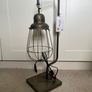 Light & Living HIDDE Industrial Table Lamp Vintage Metal Cage Image 3