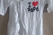 Newborn I love dad outfit