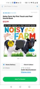 My first touch and feel sound book
