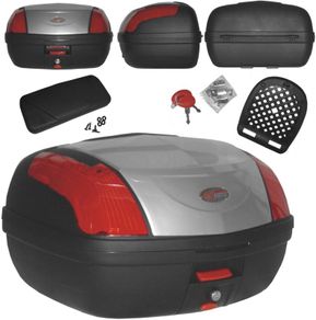 Top Case Box 46 LT Universal with Backrest - Free Delivery Nationwide