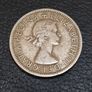 1957 Two Shillings Coin UK Elizabeth Great Britain Image 4