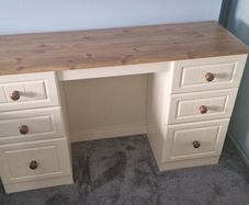 Dressing table and locker