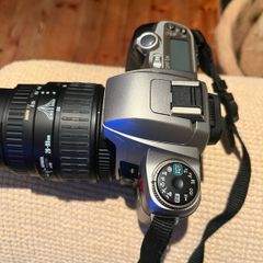 Pentax MZ-6 35mm Film Camera + Sigma 28-80mm Lens + Pentax 75-300mm Lens + Bag