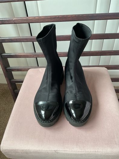 ankle boots  Zara size 39 sock ankle boot