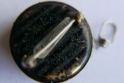 Antique Ketchcam Mcdougall Brooch Key Keeper Keychain Chain Pin Jewelry