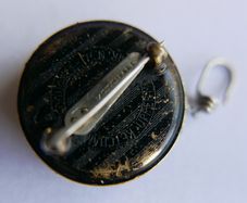 Antique Ketchcam Mcdougall Brooch Key Keeper Keychain Chain Pin Jewelry