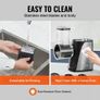 Electric Cheese Grater Salad Maker, 250W Salad Shooter, Electric Vegetable Slicer Shredder Chopper for Fruits with 5 Attachments, Image 2