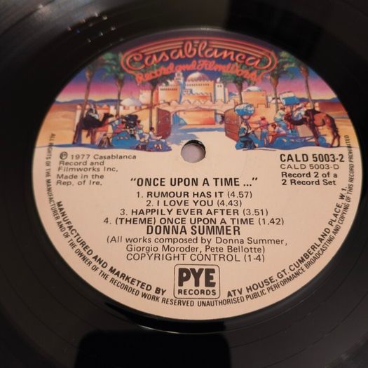 Donna Summer - Once upon a time... Irish Pressing