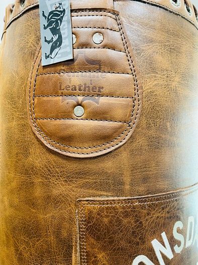 Lonsdale Professional Genuine Leather Punch Bag