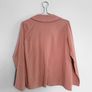 New Dusty Rose Button Down Long Sleeve Shirt Image 4
