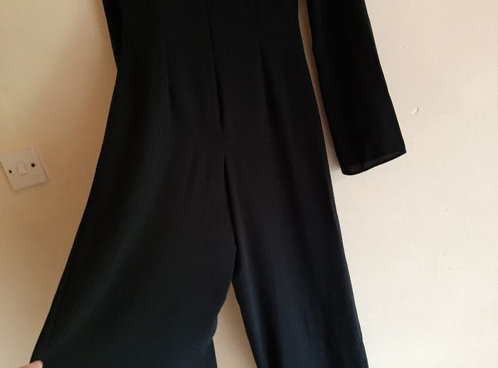 vintage one piece suit wide leg trousers
