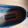 men's navy leather trainers Image 5