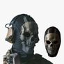 Ghost Mask, Skull Masks, Scary Ghost Face Mask for Halloween Cosplay, Video Game Events and Horror Themed Parties, One Size Fits Most Adults Image 2
