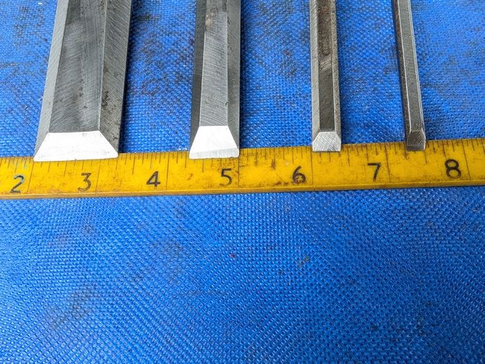 4 Stanley Chisels