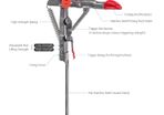 New Full Stainless Steel Automatic Spring Fishing Rods Holders, Adjustable Sensitivity Folding Fishing Bite Bracket