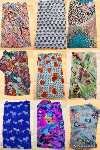 7000 Ladies Scarves - Wholesaler Liquidation Stock Clearance