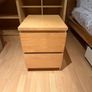 Malm super king bed frame with drawers plus two match is bedside lockers Image 5