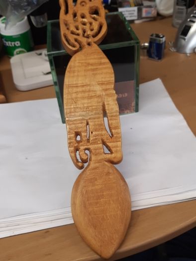 Carved spoon