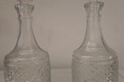 Two Matching Vintage Decanters