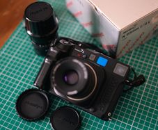 Mamiya 7ii with 80mm and 65mm lens