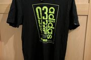 Black and luminous green T-shirt Adidas size large