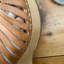 Tan leather Swedish Has-beens for H&M 39/6 Image 2