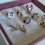 Pandora charms in great condition.Selection includes Disney Stitch (enamel & figure), cute elephant, purple heart openwork, cake slice dangle, Hogwarts castle, and binoculars dangle (Good times on the horizon) 18e each charm Image 3