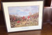 The Hunt Print Framed by Heywood Hardy 20.5" x 16.5"