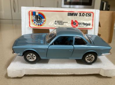 BMW 3.0 CSI Scale 1/24 Burago