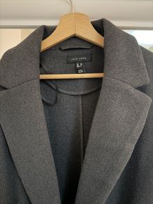 Newlook charcoal grey coat