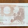 European Union 10 Euro Prefix T 2002 Banknotes X 1 Image 2