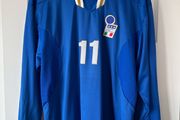 Italy Match Worn Issued Jersey Shirt Italia 96 97 Nike Xl
