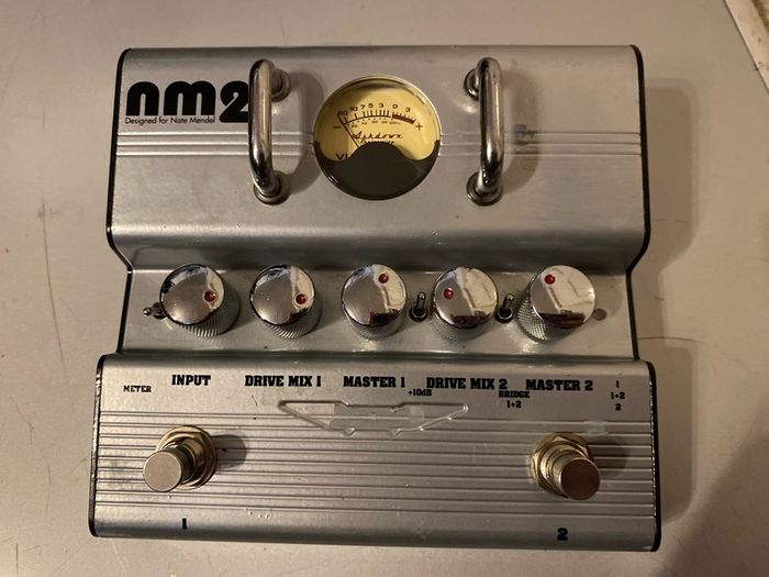 Ashdown NM2 Nate Mendel Signature Twin Stereo Bass Overdrive Effect Pedal