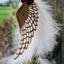 Memorial I Will Hold You in My Heart Until I Hold You in Heaven Angel Wings Hand Crafted Freepost Image 4