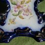 Antique French Mantel Clock, Hand Painted Porcelain Clock (works well) Image 3