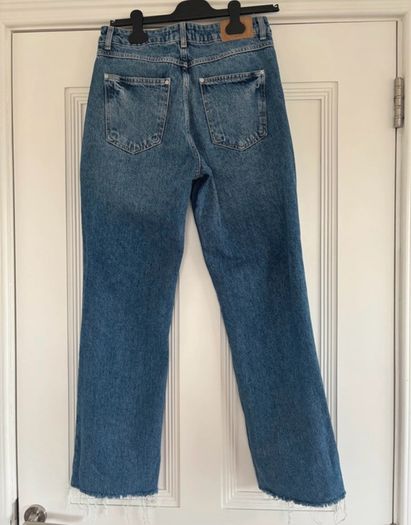 Zara cross over waistband jeans