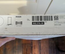 Ikea Rigga Clothes Rack