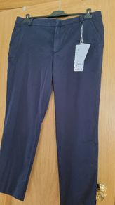 New ESCADA Trousers (Jeans), Navy, UK 16