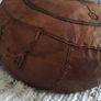 Vintage Moroccan ethnic pouffe Image 5