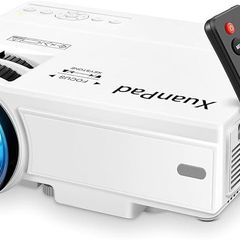 FREE EXPRESS SHIPPING Mini Projector Portable video-projector,55000 Hours Multimedia Home Theater movie Projector,Compatible with TV Stick,Full HD 1080P HDMI,VGA,USB,AV,laptop,iphone,Android Smartphone