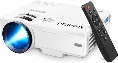 FREE EXPRESS SHIPPING Mini Projector Portable video-projector,55000 Hours Multimedia Home Theater movie Projector,Compatible with TV Stick,Full HD 1080P HDMI,VGA,USB,AV,laptop,iphone,Android Smartphone