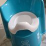 Baby Bjorn Potty Chair Blue/White + FREE Toilet Seat + Bambino Mio Potty Training Pants Image 4