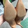 Vince Camuto ladies nude leather shoes size 41 Image 5