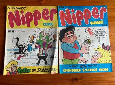 Comic:'Nipper' 1987 (2 numbers)