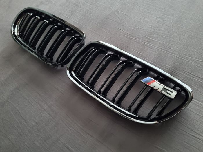 BMW 3 Series E90 E91 Lci Kidney Grilles With M3 Badge Brand New