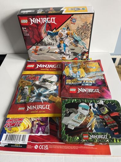 Lego Ninjago Zane minifigures