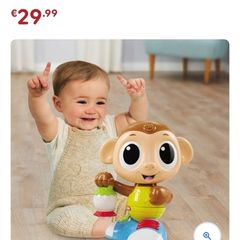 Little Tikes musical monkey toy in english & french