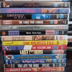 Michael Caine Dvd Collection Bundle Get Carter Italian Job Alfie Etc