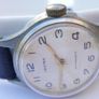 Vintage Ventex Antimagnetic Windup Brass Toned  Strap  Watch (in working order) Image 5