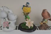 3 bird Figurines
